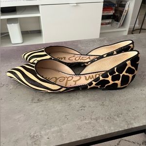 Sam Edelman Rodney Animal Print Flats